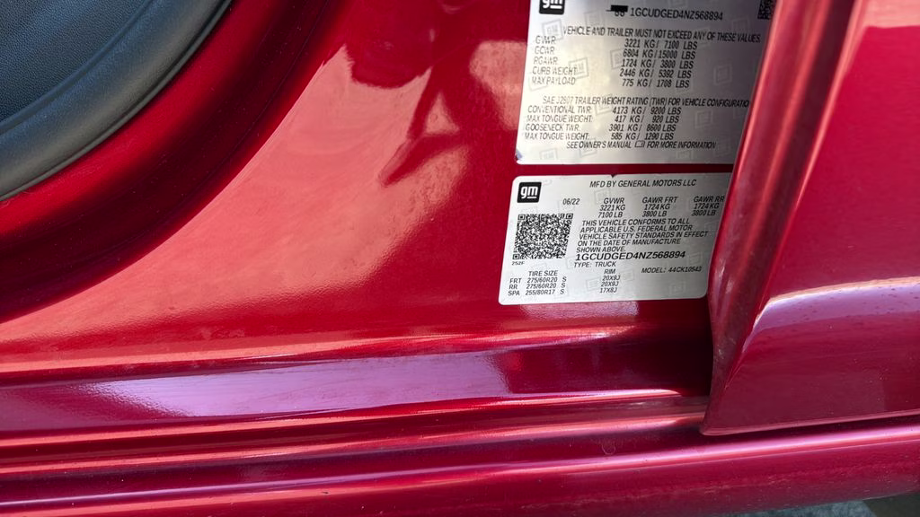 2022 Cherry Red Tintcoat Chevrolet Silverado 1500 LTZ 4X4 Truck
