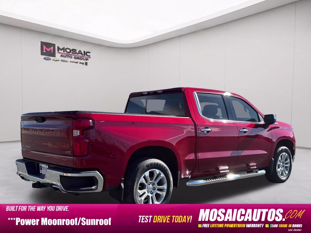 2022 Cherry Red Tintcoat Chevrolet Silverado 1500 LTZ 4X4 Truck