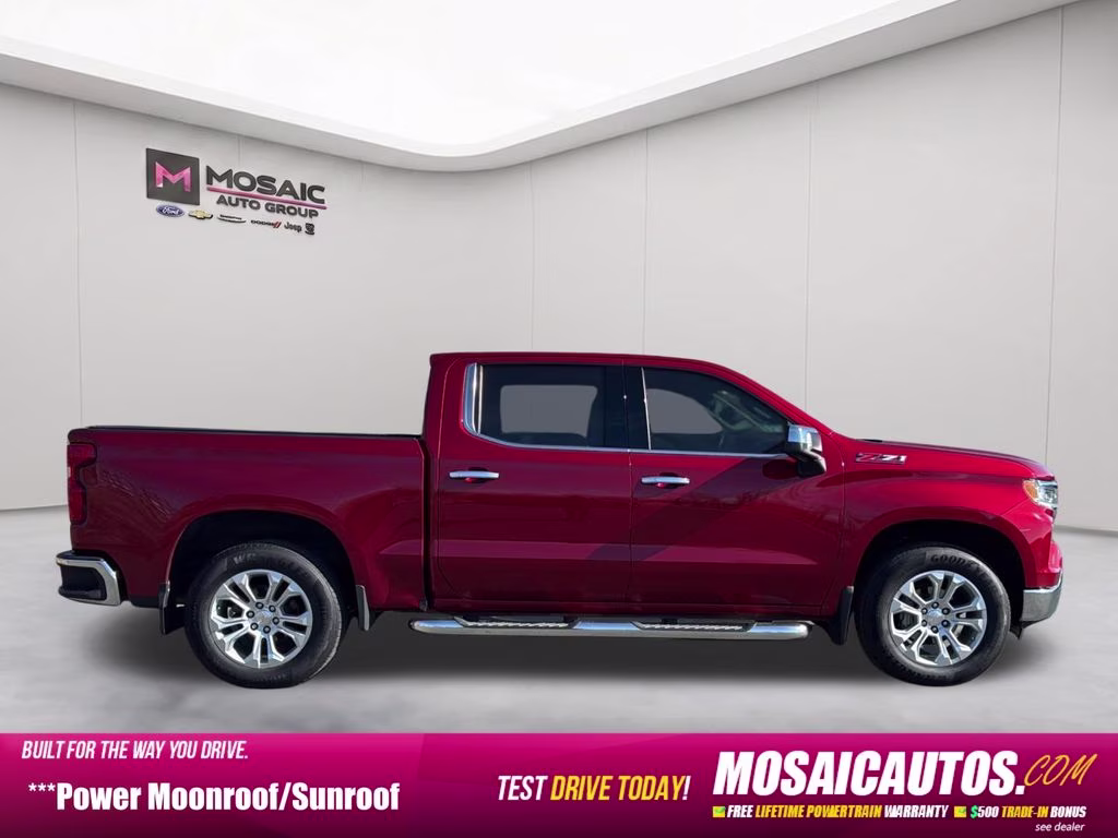 2022 Cherry Red Tintcoat Chevrolet Silverado 1500 LTZ 4X4 Truck