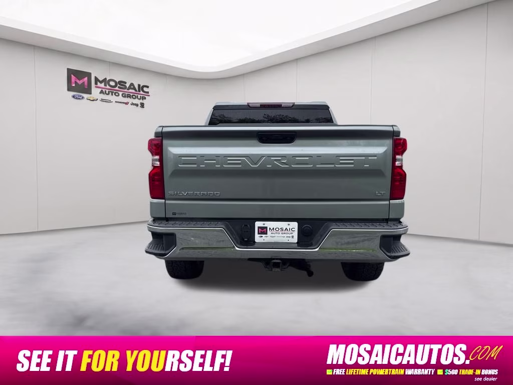 2025 Sterling Gray Metallic Chevrolet Silverado 1500 LT 4X4 Truck