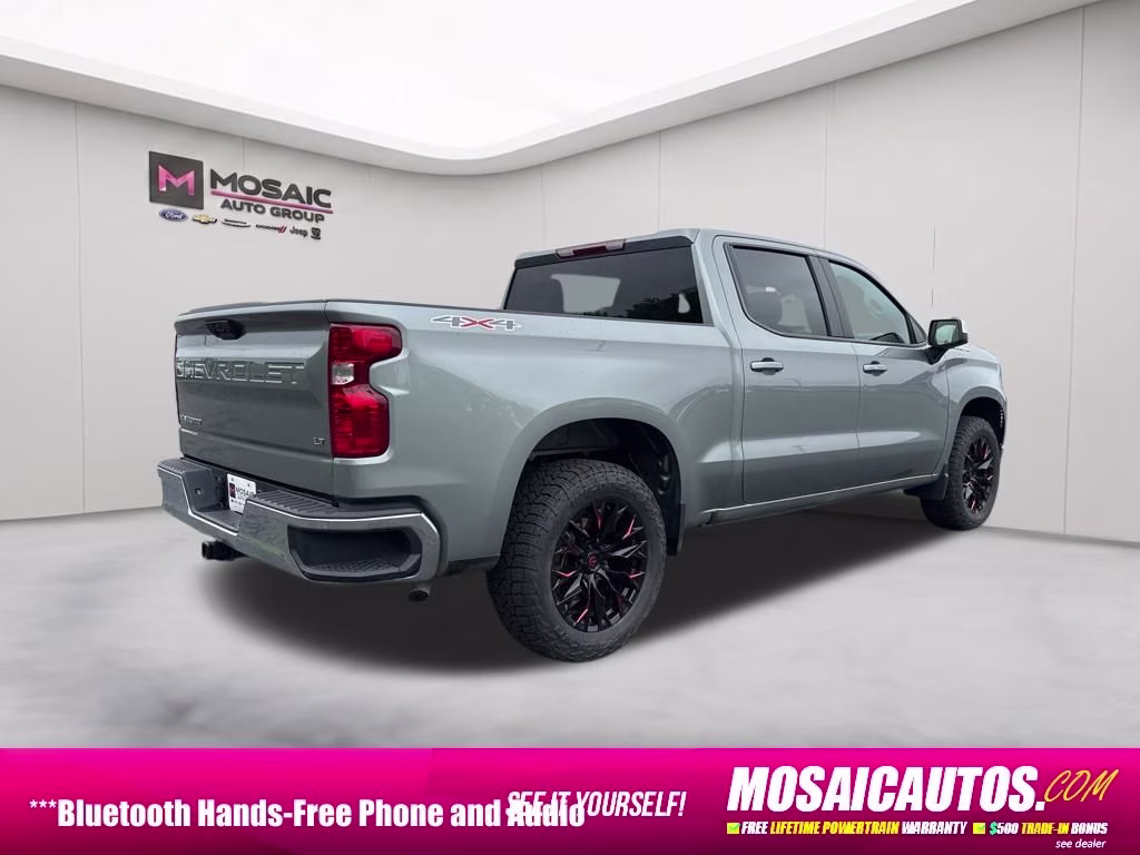 2025 Sterling Gray Metallic Chevrolet Silverado 1500 LT 4X4 Truck