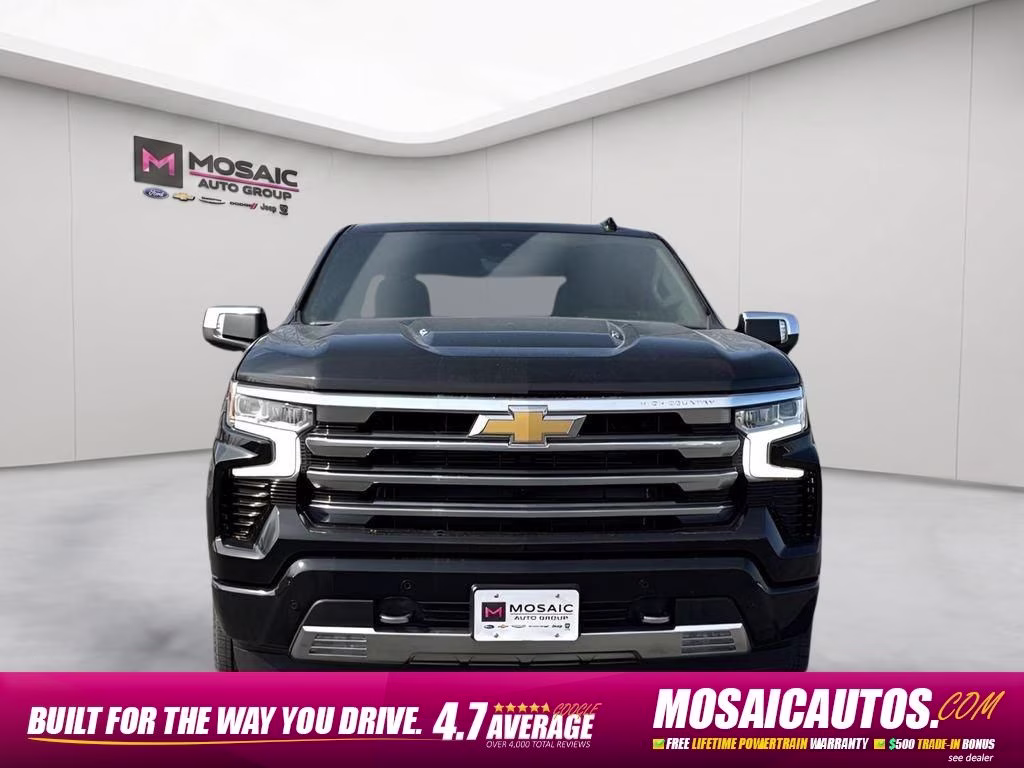 2026 Black Chevrolet Silverado 1500 High Country 4X4 Truck