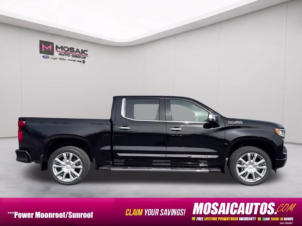 2026 Black Chevrolet Silverado 1500 High Country 4X4 Truck