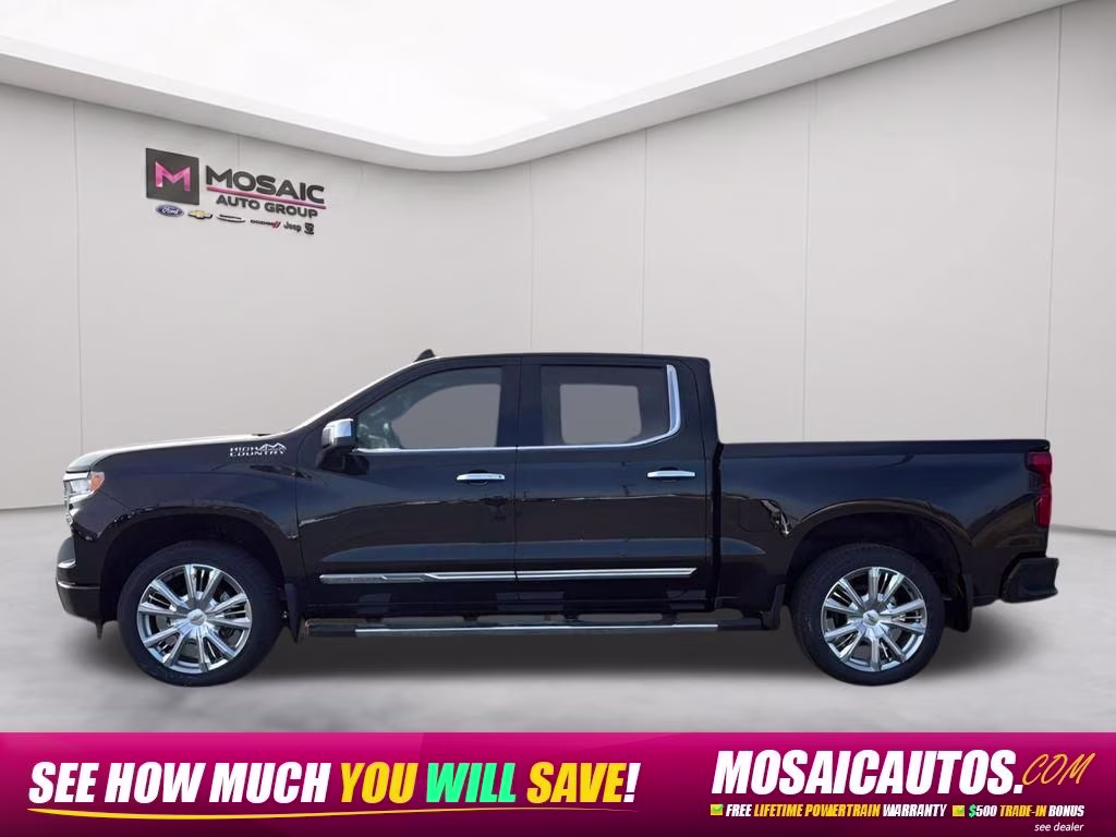 2026 Black Chevrolet Silverado 1500 High Country 4X4 Truck