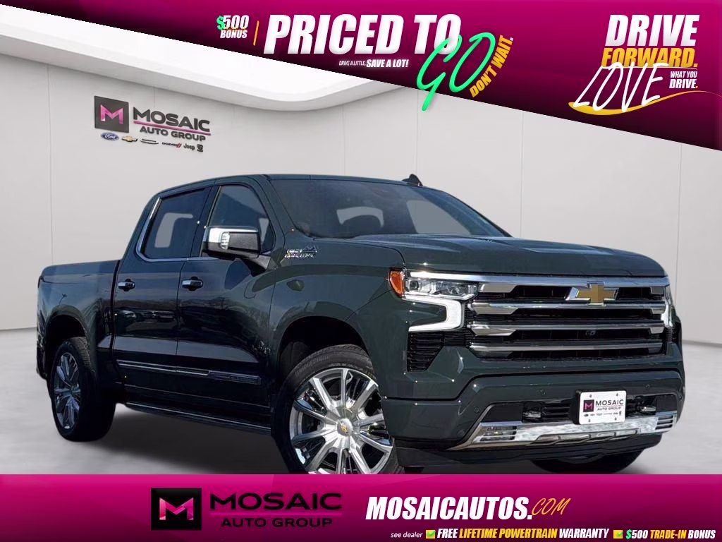2026 Cypress Gray Chevrolet Silverado 1500 High Country 4X4 Truck