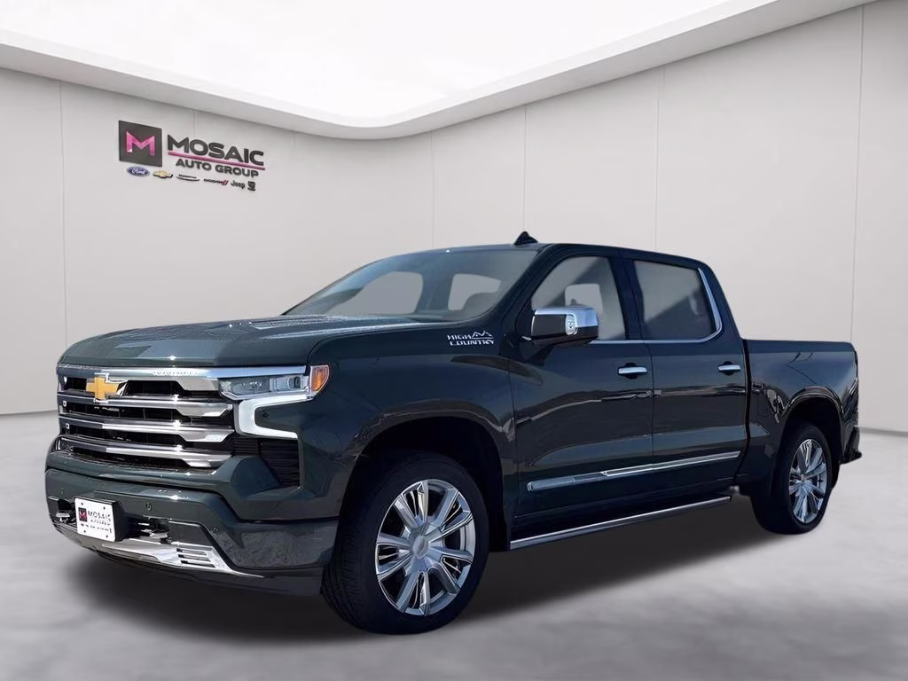 2026 Cypress Gray Chevrolet Silverado 1500 High Country 4X4 Truck
