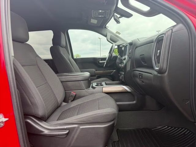2021 Red Chevrolet Silverado 1500 RST 4X4 Truck