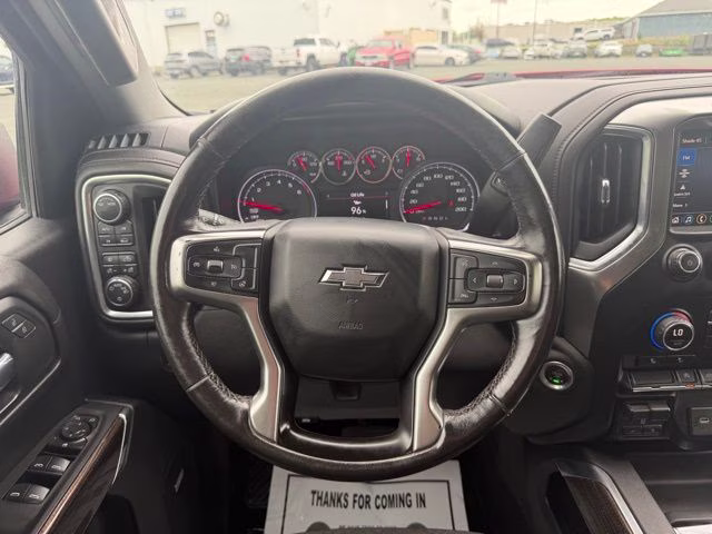 2021 Red Chevrolet Silverado 1500 RST 4X4 Truck