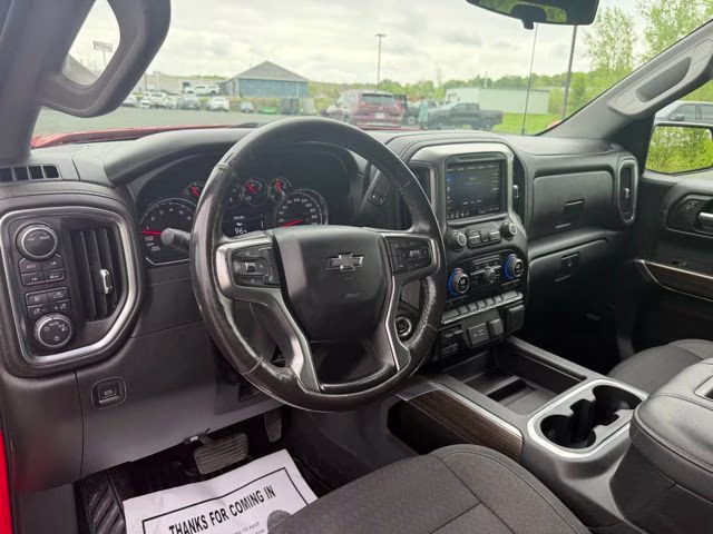 2021 Red Chevrolet Silverado 1500 RST 4X4 Truck