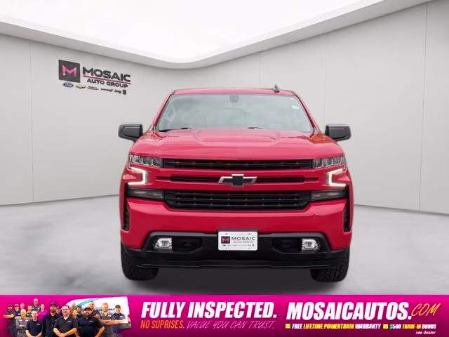 2021 Red Chevrolet Silverado 1500 RST 4X4 Truck
