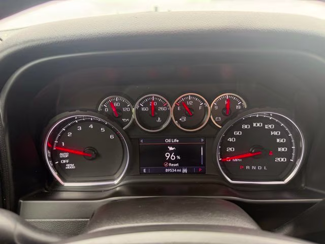 2021 Red Chevrolet Silverado 1500 RST 4X4 Truck