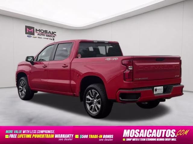 2021 Red Chevrolet Silverado 1500 RST 4X4 Truck