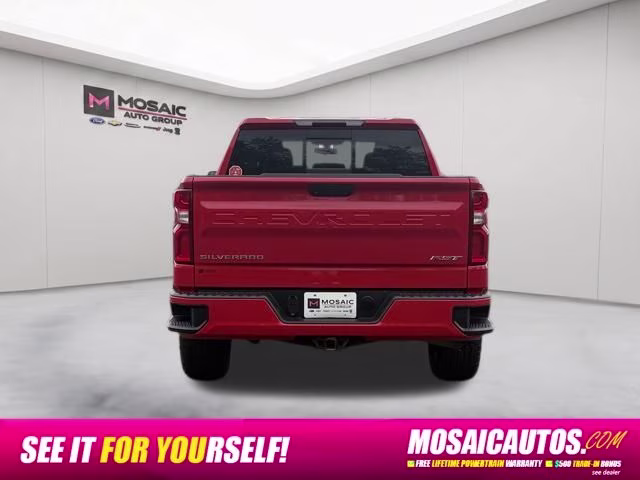2021 Red Chevrolet Silverado 1500 RST 4X4 Truck