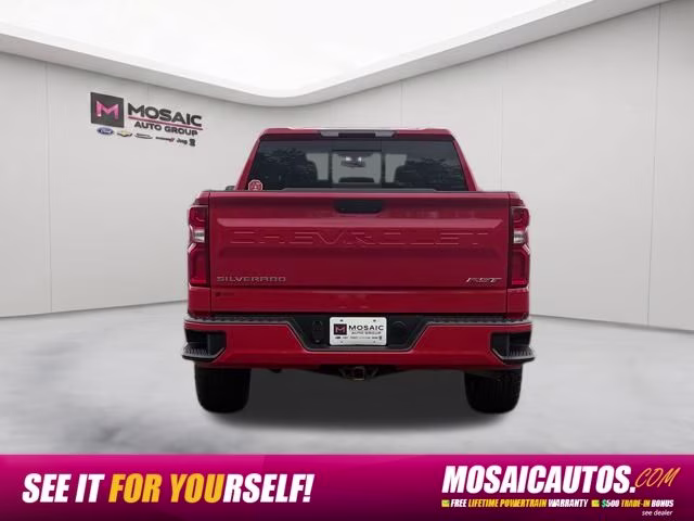 2021 Red Chevrolet Silverado 1500 RST 4X4 Truck