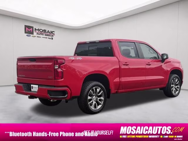 2021 Red Chevrolet Silverado 1500 RST 4X4 Truck