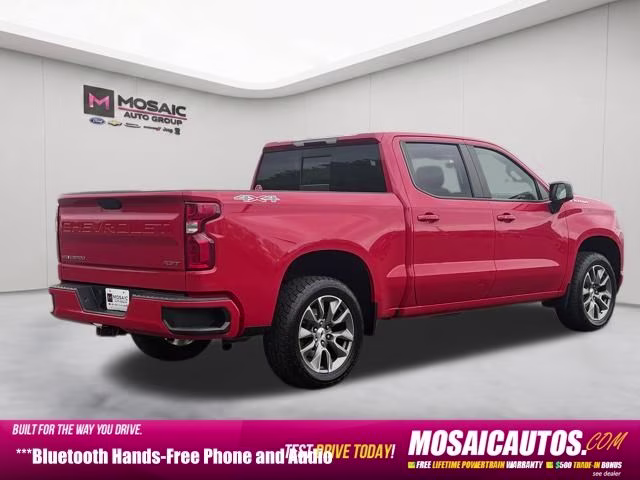 2021 Red Chevrolet Silverado 1500 RST 4X4 Truck