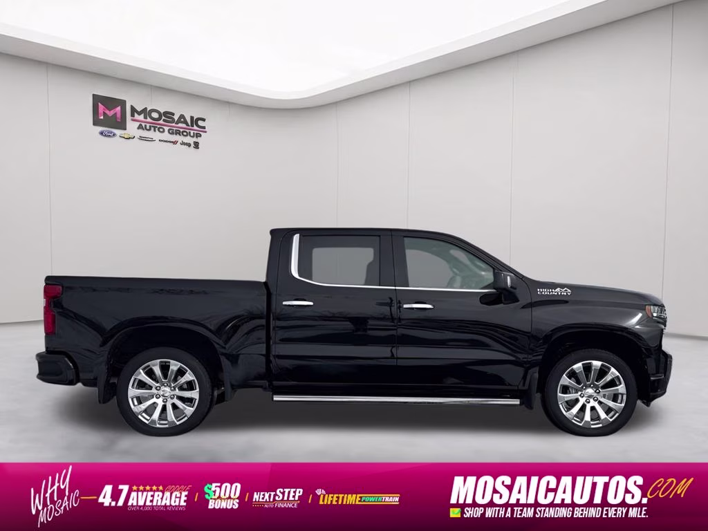 2022 Black Chevrolet Silverado 1500 LTD High Country 4X4 Truck