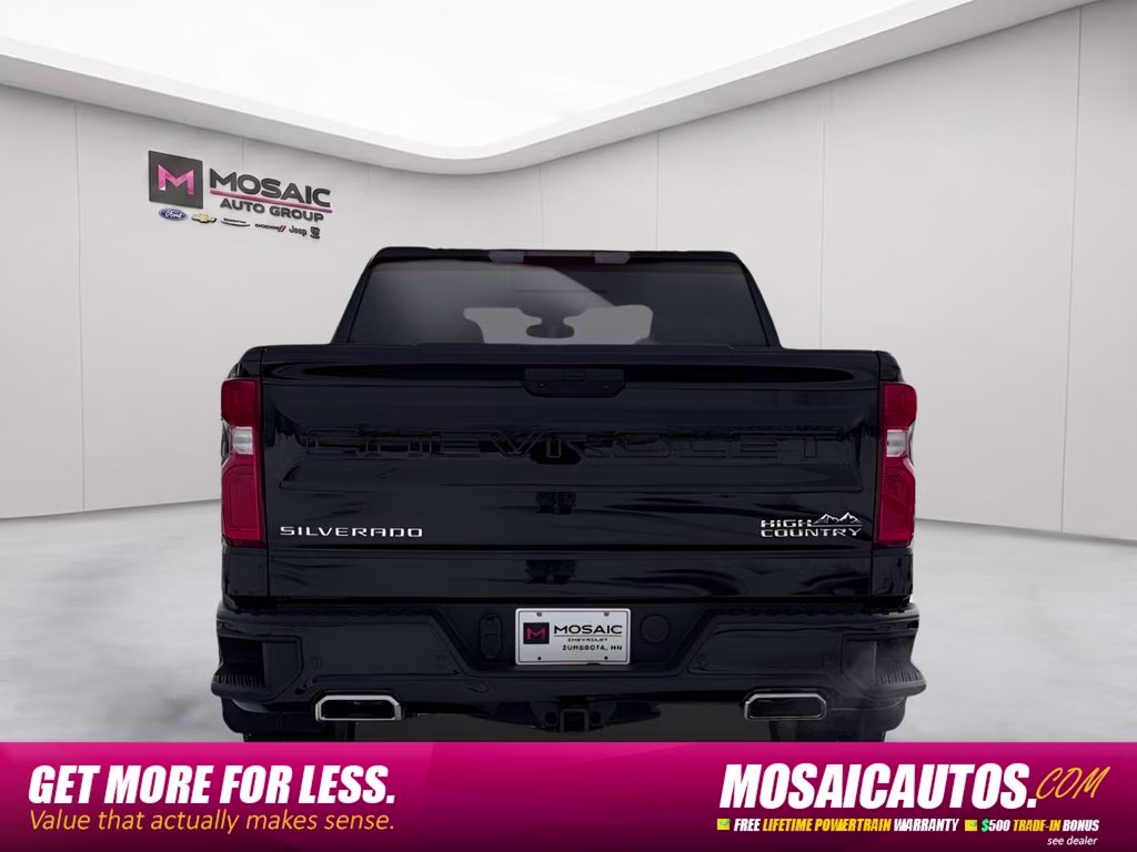 2022 Black Chevrolet Silverado 1500 LTD High Country 4X4 Truck
