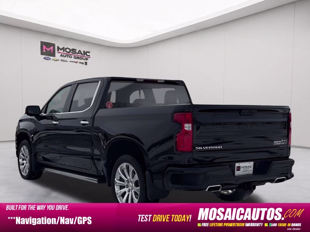 2022 Black Chevrolet Silverado 1500 LTD High Country 4X4 Truck
