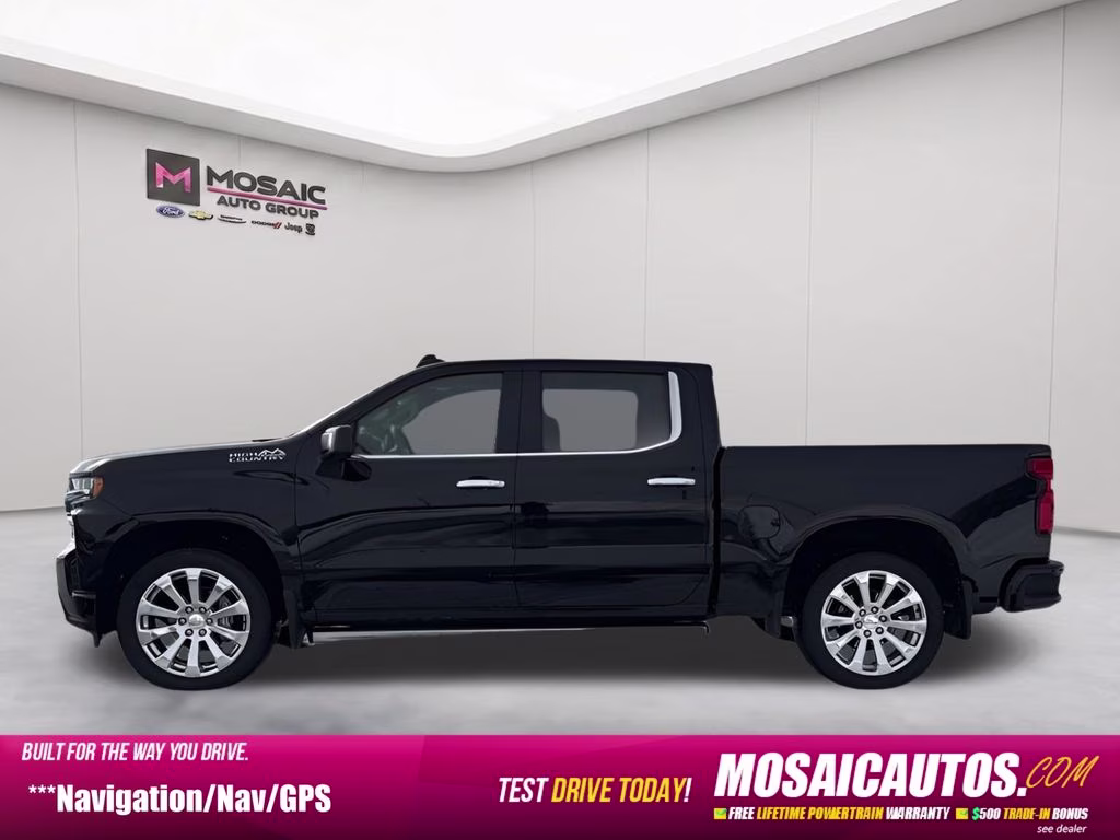 2022 Black Chevrolet Silverado 1500 LTD High Country 4X4 Truck