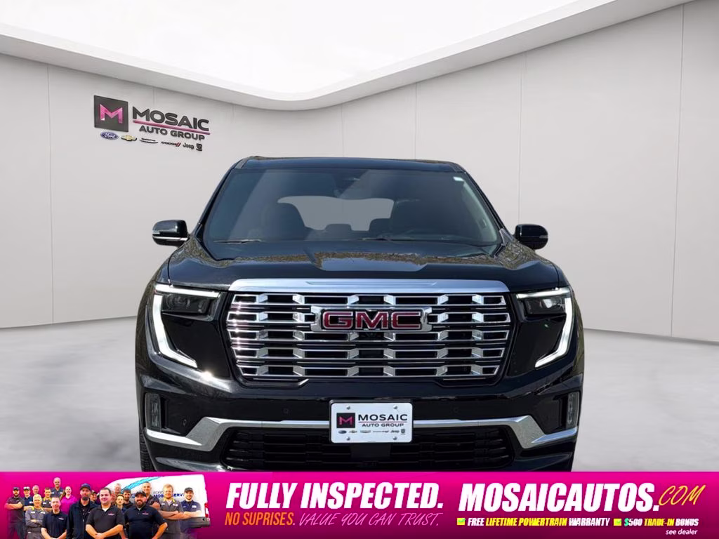 2025 Black GMC Acadia Denali AWD SUV