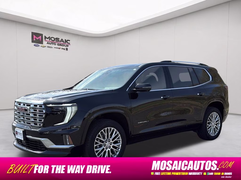 2025 Black GMC Acadia Denali AWD SUV