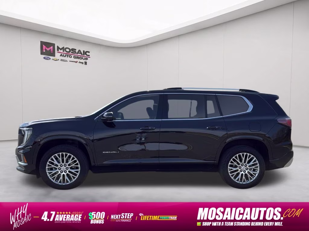 2025 Black GMC Acadia Denali AWD SUV