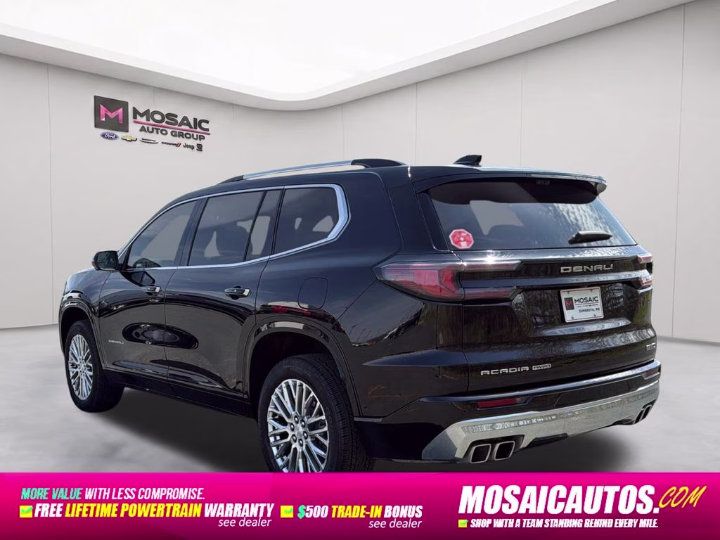 2025 Black GMC Acadia Denali AWD SUV