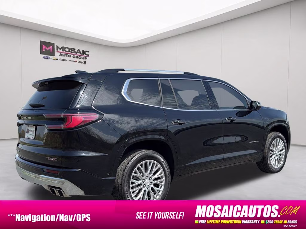 2025 Black GMC Acadia Denali AWD SUV
