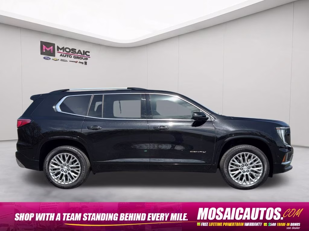 2025 Black GMC Acadia Denali AWD SUV