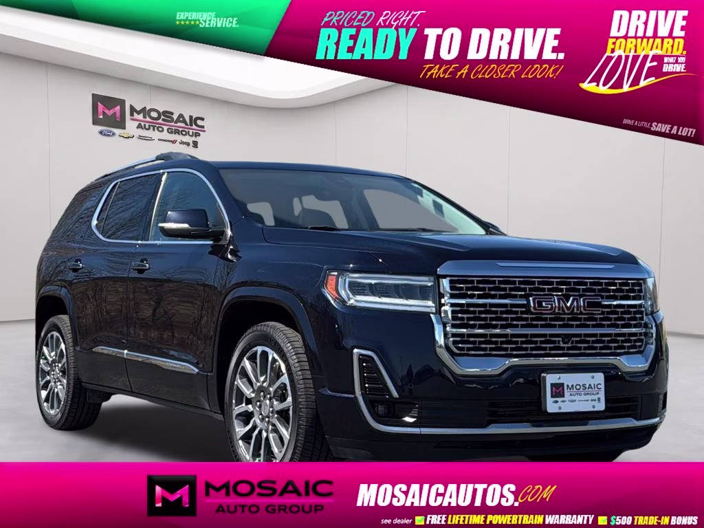 2022 Blue GMC Acadia Denali AWD SUV