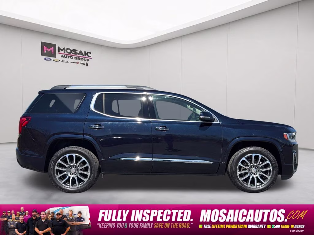 Used 2022 GMC Acadia Denali with VIN 1GKKNXLS2NZ141658 for sale in Zumbrota, Minnesota