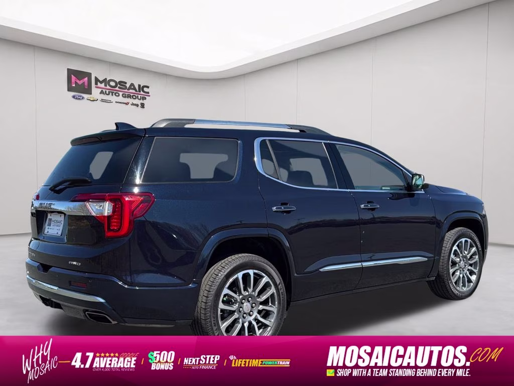 2022 Blue GMC Acadia Denali AWD SUV
