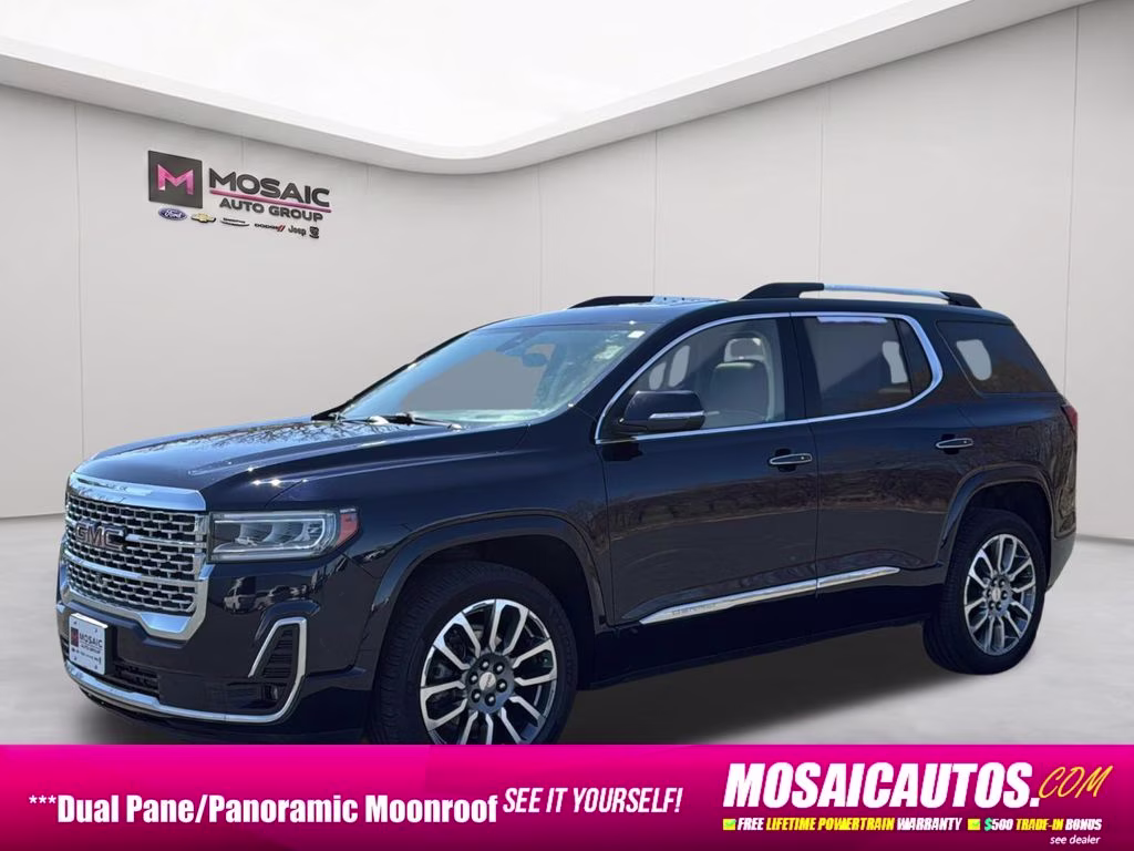 2022 Blue GMC Acadia Denali AWD SUV