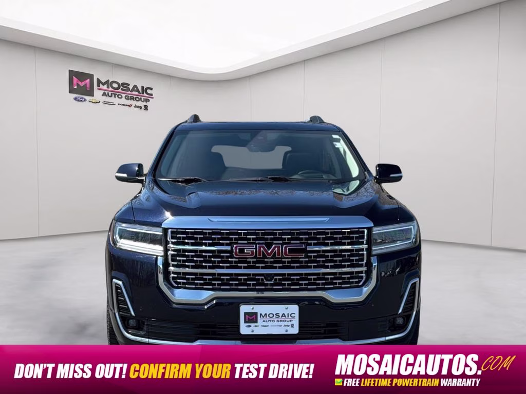 2022 Blue GMC Acadia Denali AWD SUV