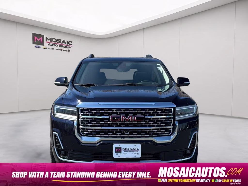 2022 Blue GMC Acadia Denali AWD SUV
