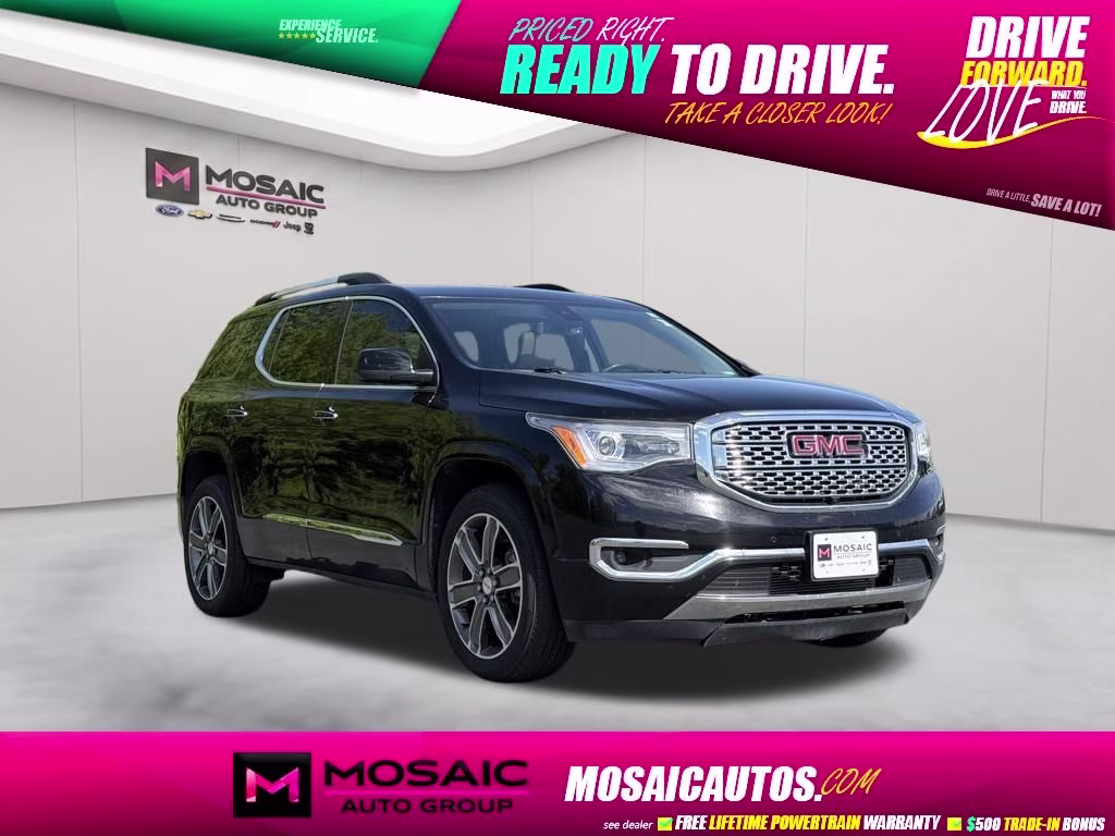 2017 Ebony Twilight Metallic GMC Acadia Denali AWD SUV