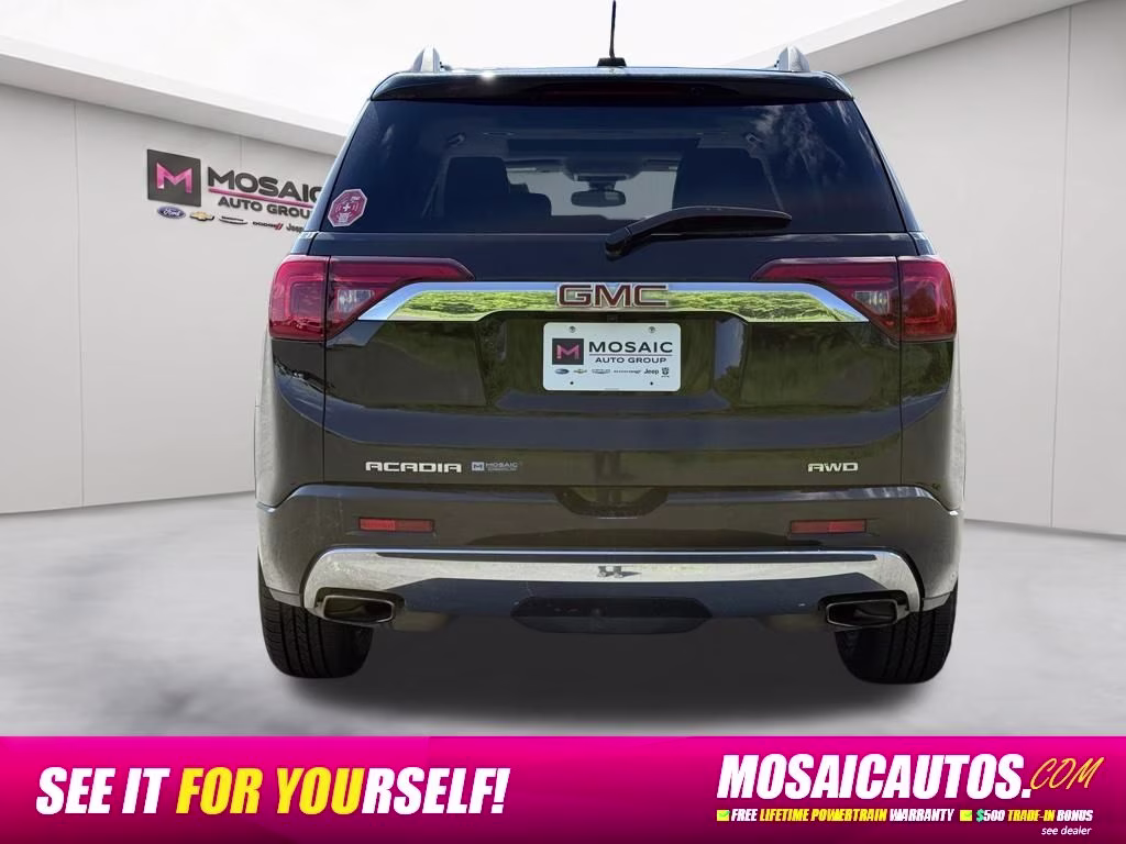 2017 Ebony Twilight Metallic GMC Acadia Denali AWD SUV