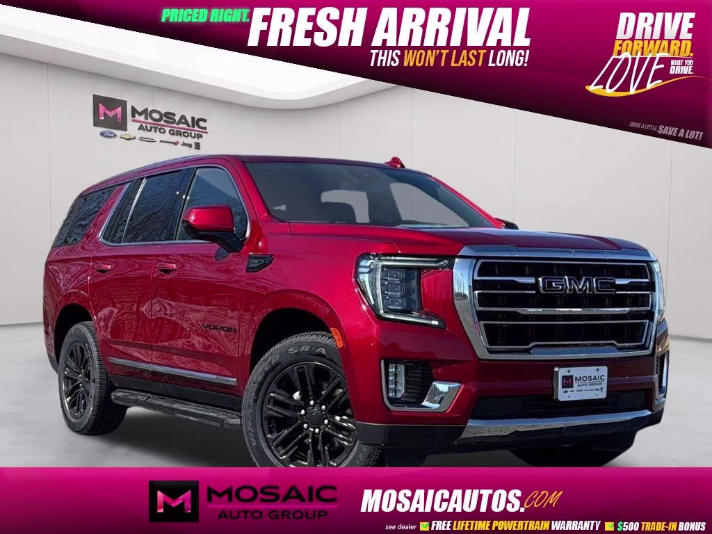 2024 Volcanic Red Tintcoat GMC Yukon SLT 4X4 SUV