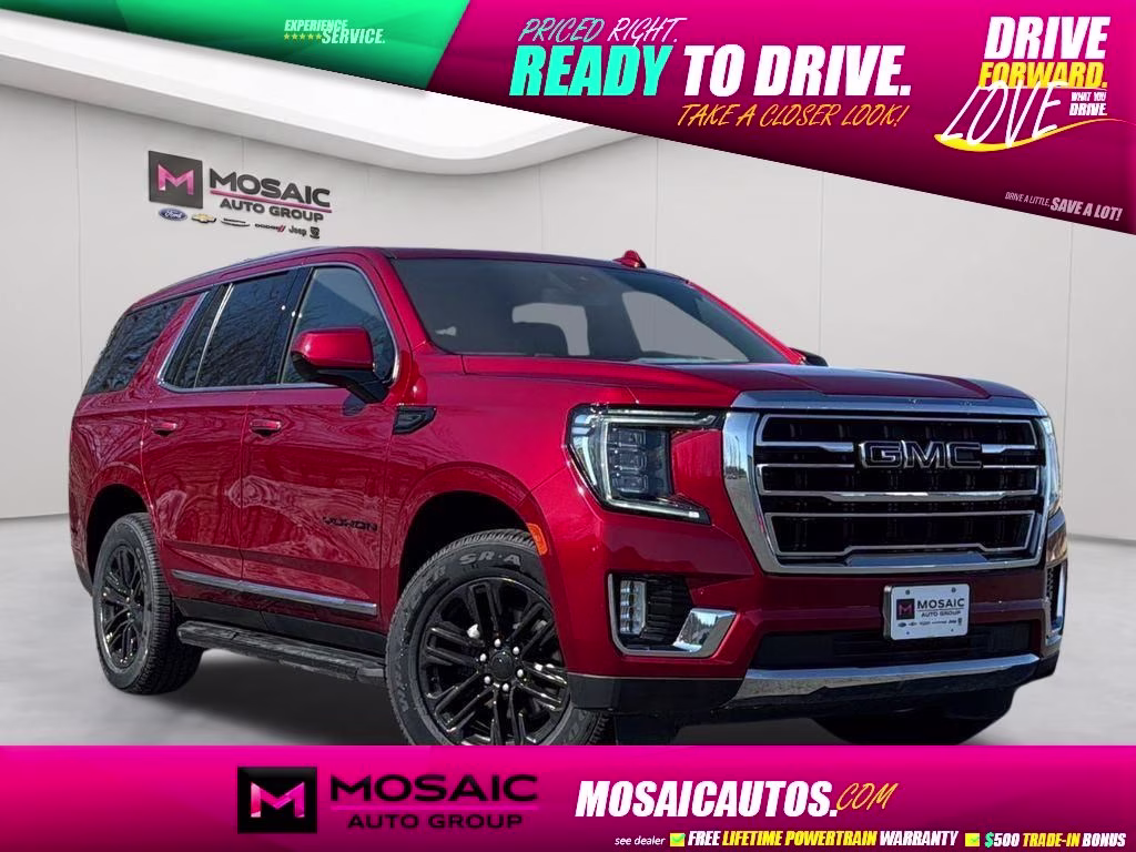 2024 Volcanic Red Tintcoat GMC Yukon SLT 4X4 SUV