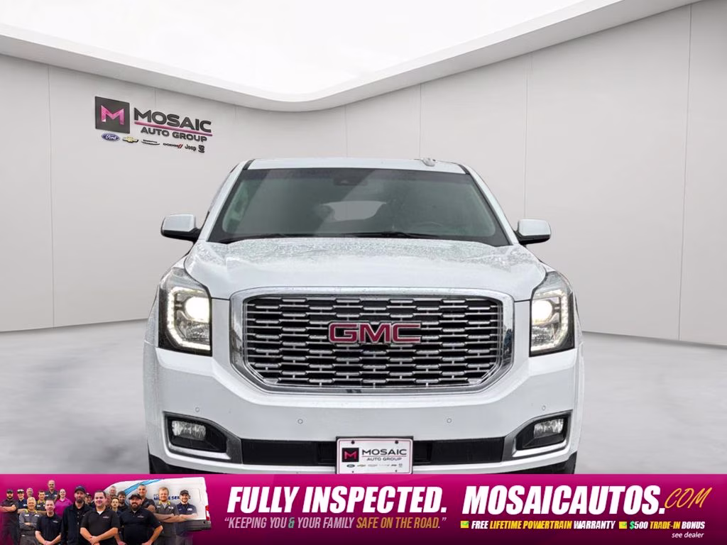 2019 Summit White GMC Yukon Denali 4X4 SUV