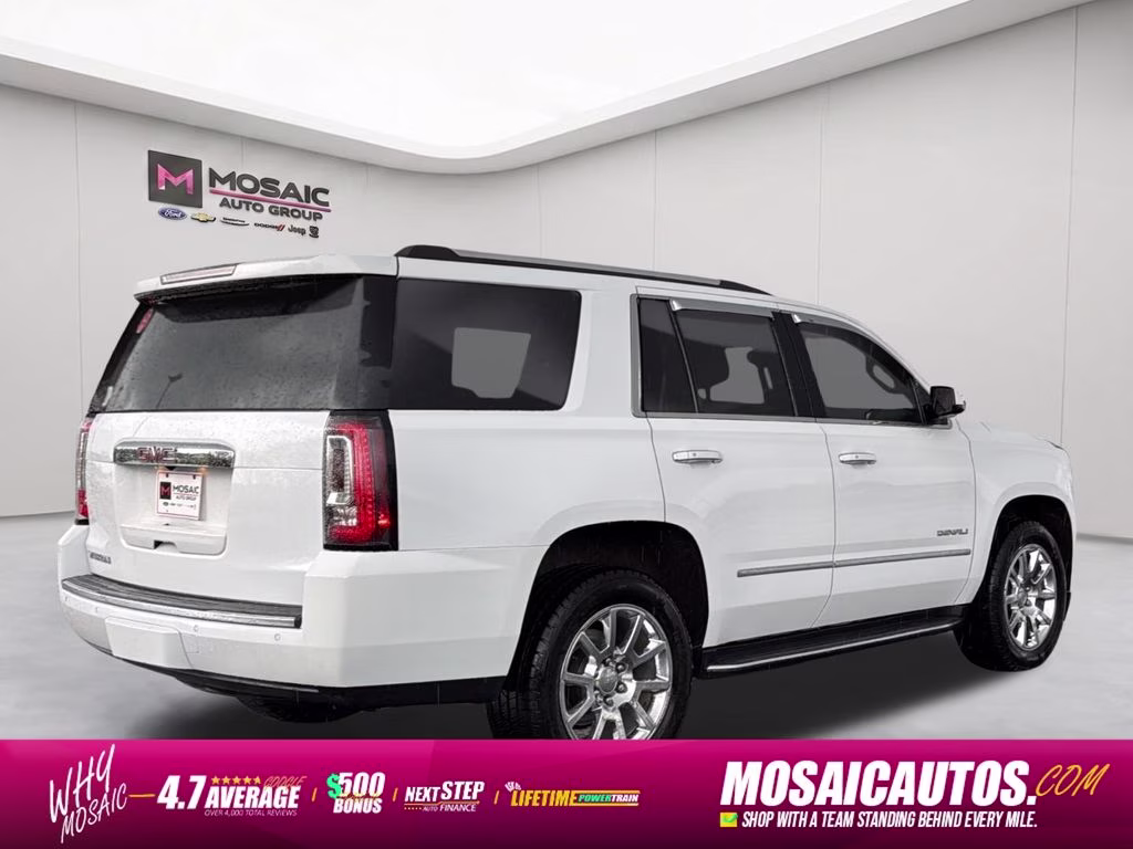 2019 Summit White GMC Yukon Denali 4X4 SUV