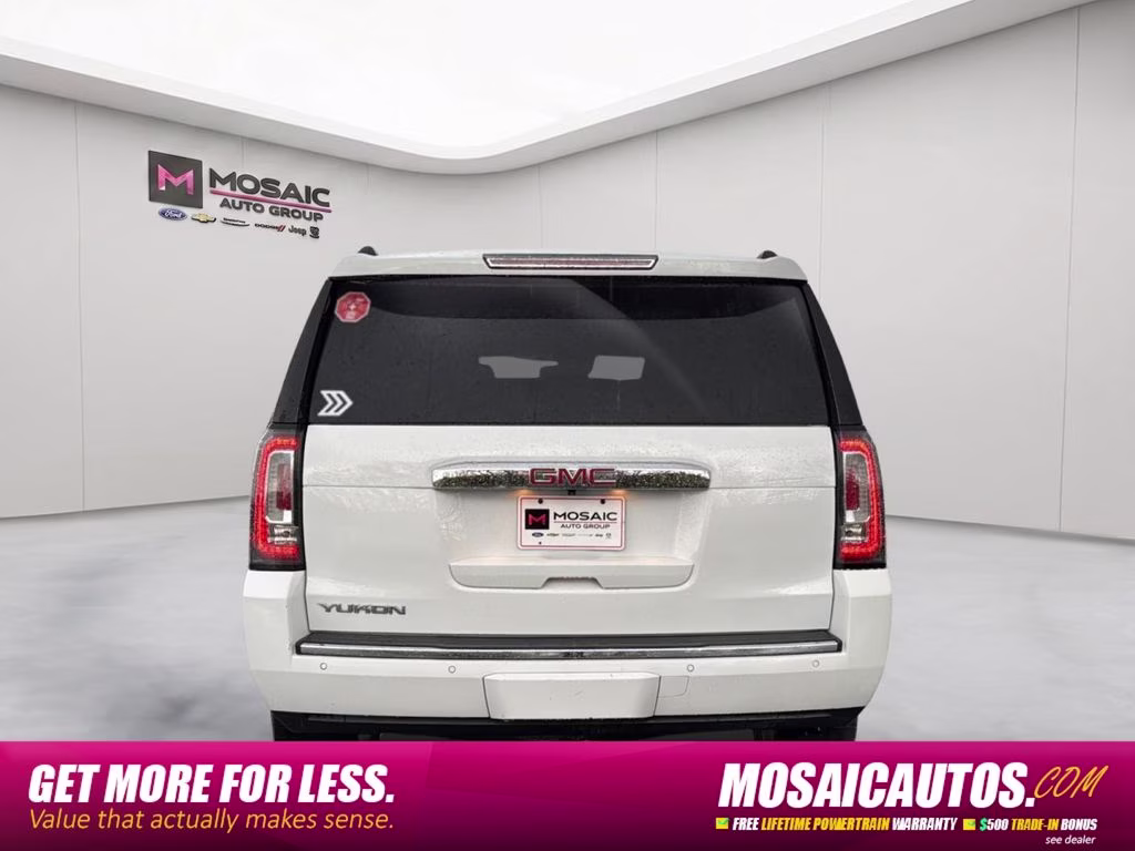 2019 Summit White GMC Yukon Denali 4X4 SUV