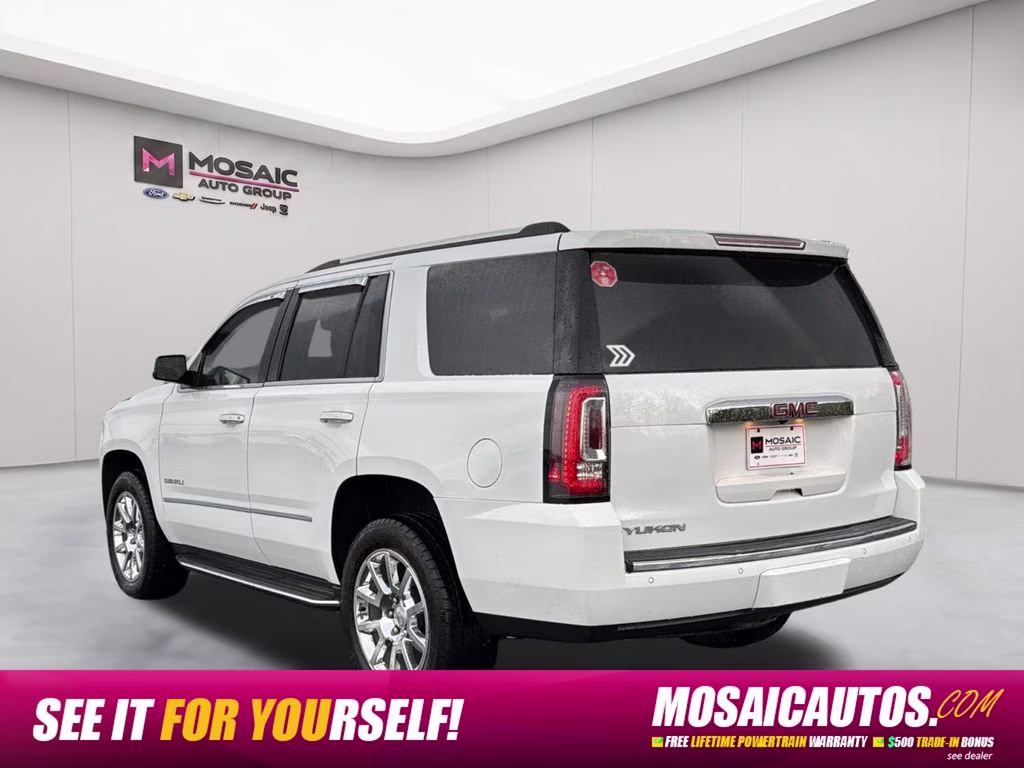 2019 Summit White GMC Yukon Denali 4X4 SUV