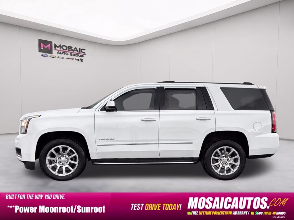 2019 Summit White GMC Yukon Denali 4X4 SUV