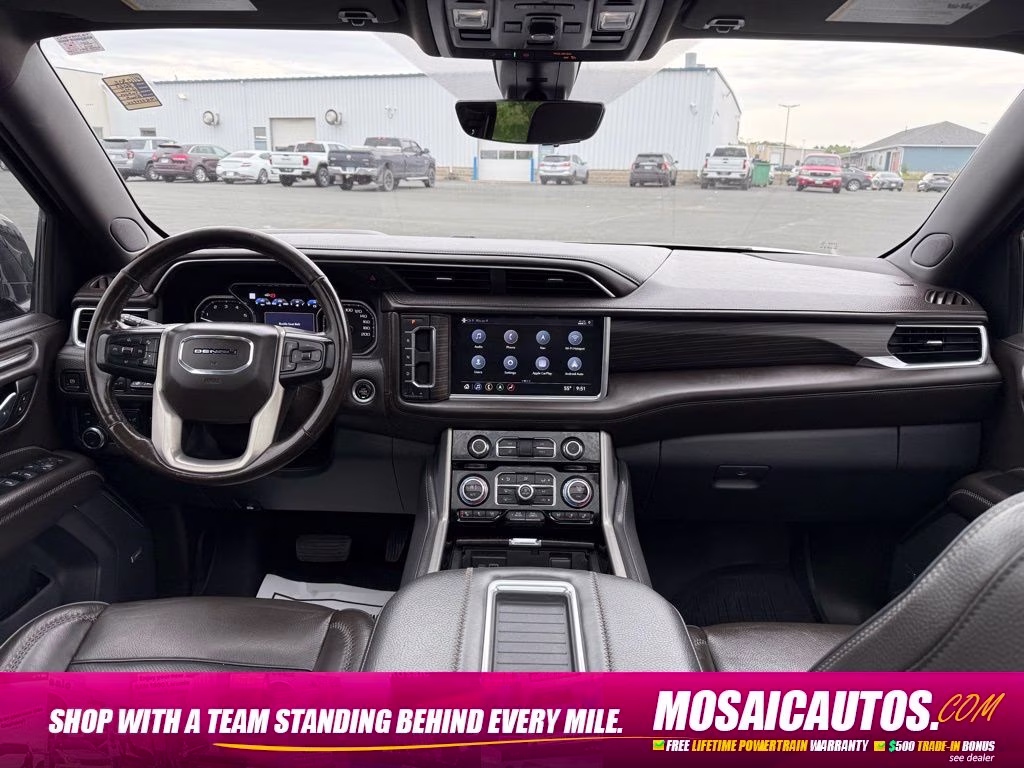 2021 Onyx Black GMC Yukon Denali 4X4 SUV