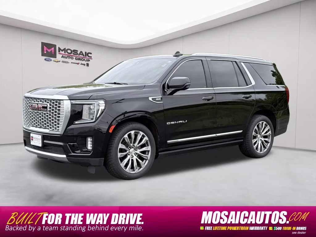2021 Onyx Black GMC Yukon Denali 4X4 SUV