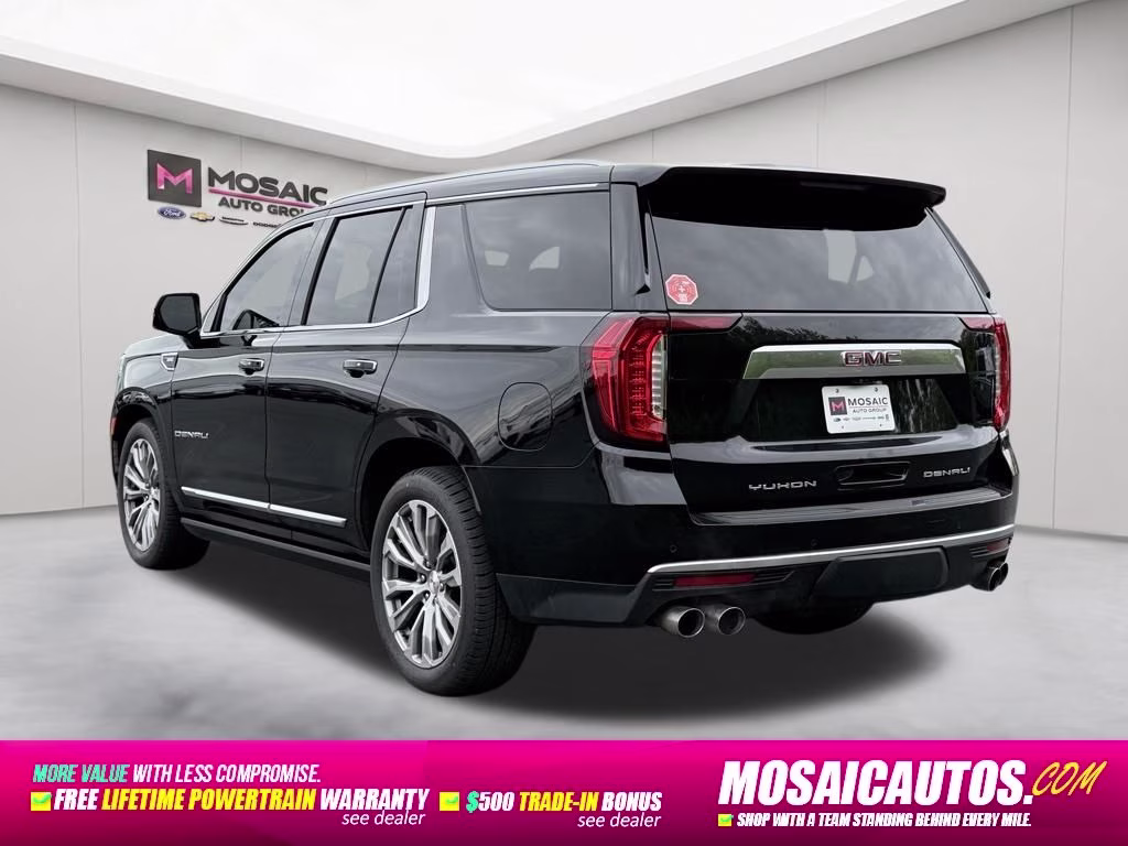 2021 Onyx Black GMC Yukon Denali 4X4 SUV