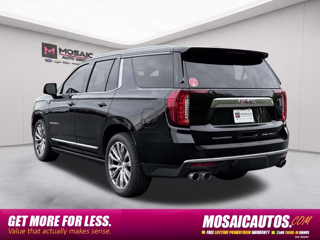 2021 Onyx Black GMC Yukon Denali 4X4 SUV