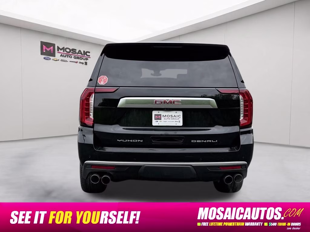 2021 Onyx Black GMC Yukon Denali 4X4 SUV
